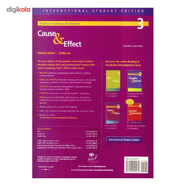 کتاب زبان Reading And Vocabulary Development 3 Cause And Effect کتاب زبان Reading And Vocabulary Development 3 Cause And Effect