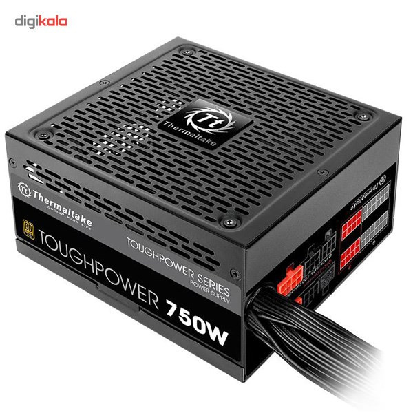 منبع تغذیه نیمه ماژولار کامپیوتر ترمالتیک مدل Toughpower 750W Gold