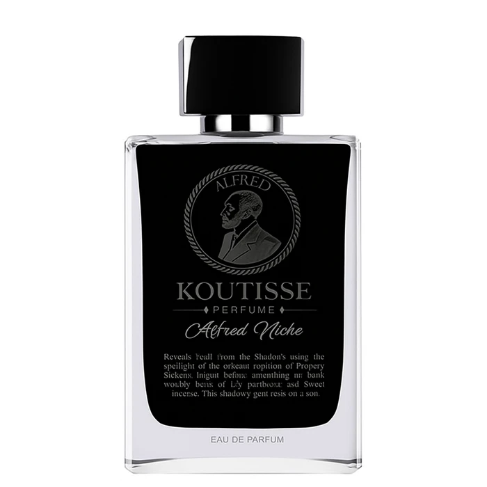 ادو پرفیوم مردانه آلفرد مدل KOUTISSE ALFRED NICHE با رایحه تلخ حجم 120 میلی لیتر