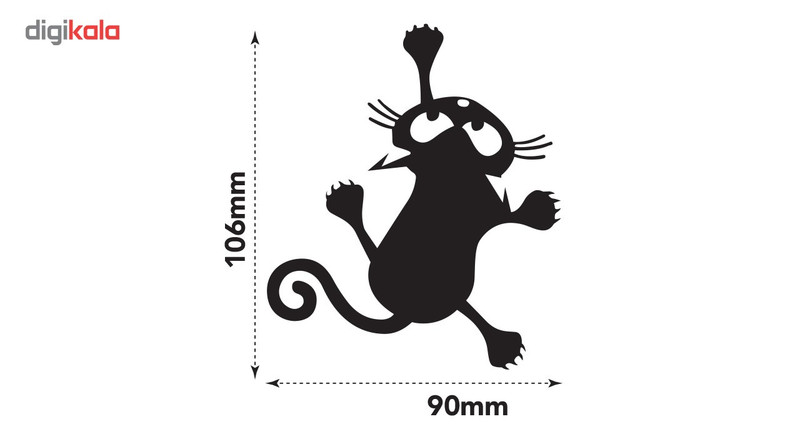 برچسب تزئینی تبلت دکوگراف مدل Black کد 112