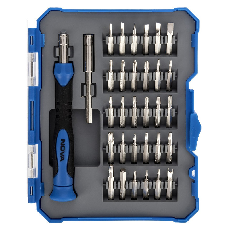 مجموعه 32 عددی سری پیچ گوشتی نووا مدل NTS 1328 مجموعه 32 عددی سری پیچ گوشتی نووا مدل NTS 1328