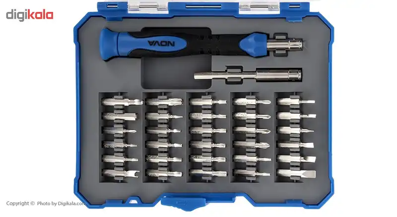 مجموعه 32 عددی سری پیچ گوشتی نووا مدل NTS 1328