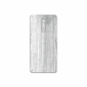 MAHOOT White Wood Cover Sticker for Nokia 8