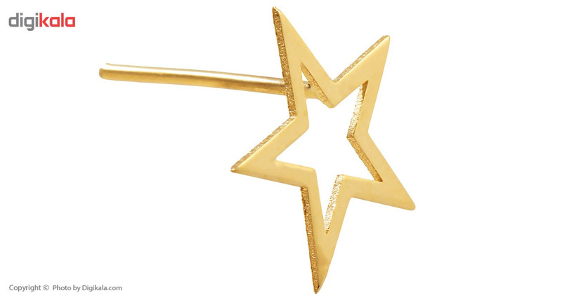 گوشواره طلا 18 عیار زنانه ماهک مدل ME0593 - 8