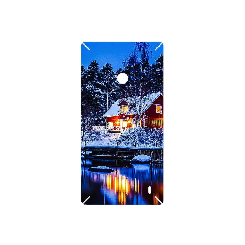 برچسب پوششی ماهوت مدل Winter Season مناسب برای گوشی موبایل نوکیا Lumia 520