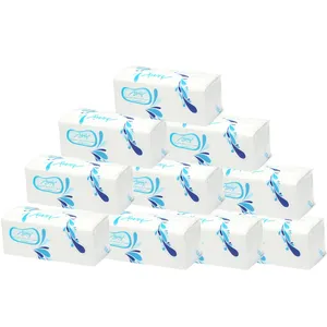 دستمال کاغذی نایلونی پنبه ریز 100 برگ بسته 10 عددی