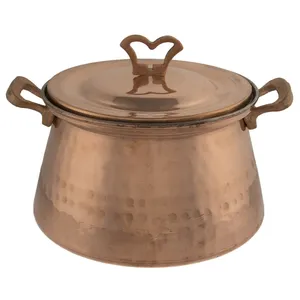 دیگ مسی آزین مس سایز 3