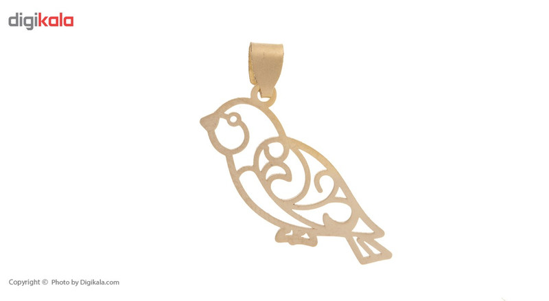 آویز گردنبند طلا 18 عیار زنانه پندار گلد مدل AG30