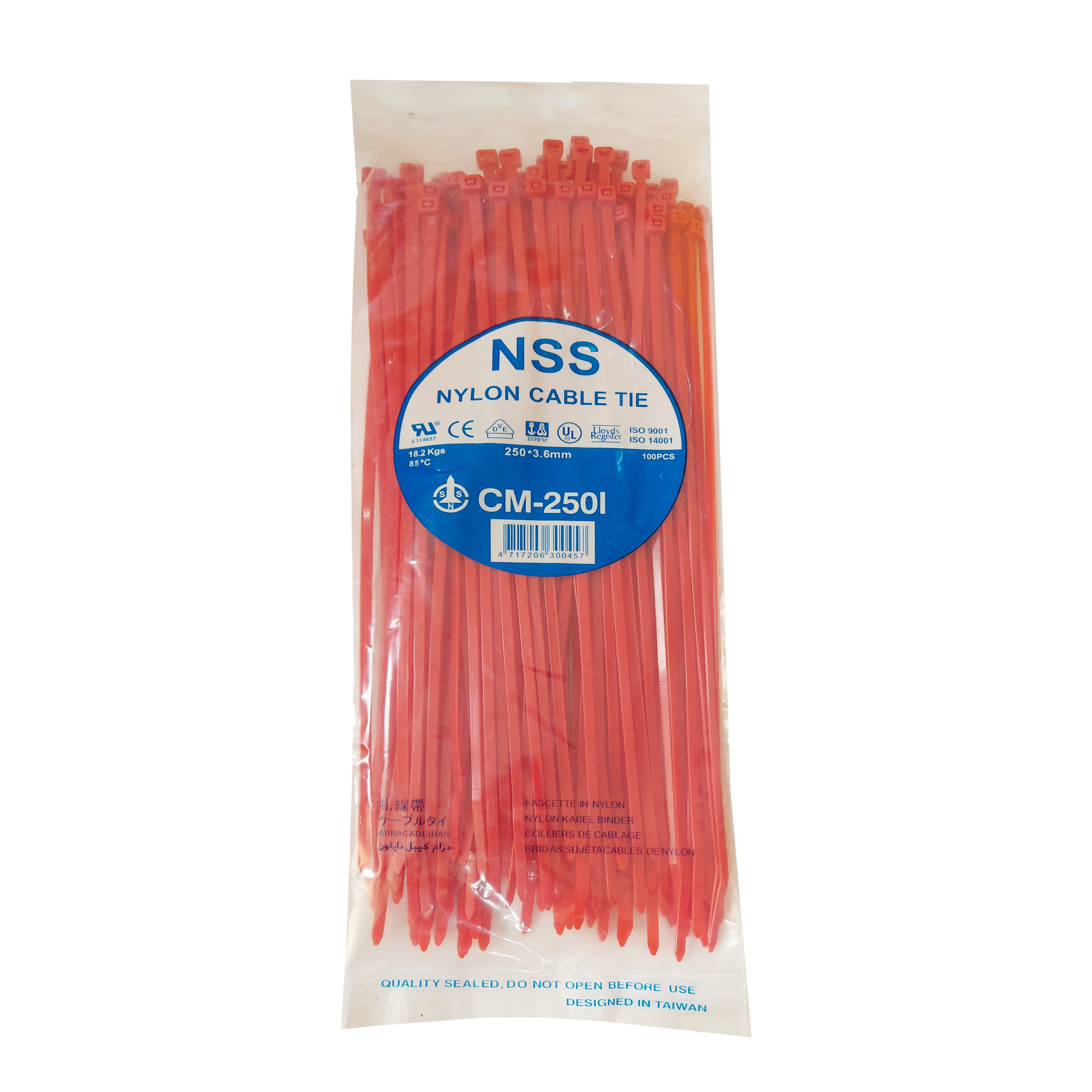 بست کمربندی ان اس اس مدل CM-250I بسته100عددی