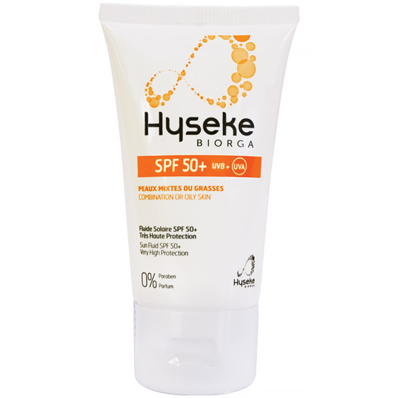 فلویید ضد آفتاب بایورگا مدل Heyseke SPF50plus حجم 40 میلی لیتر