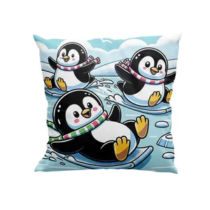 کوسن کودک پاد آفرین مدل پنگوئن ها کد DKK1220