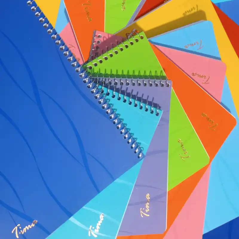 دفتر مشق 100 برگ تیما مدل kyoto بسته 6 عددی