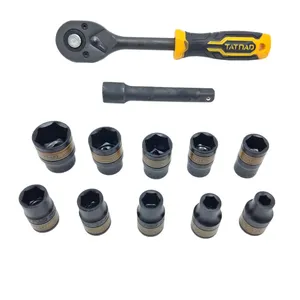 آچار بکس و سری بکس تاتند مدل  CR_V مجموعه 12عددی 