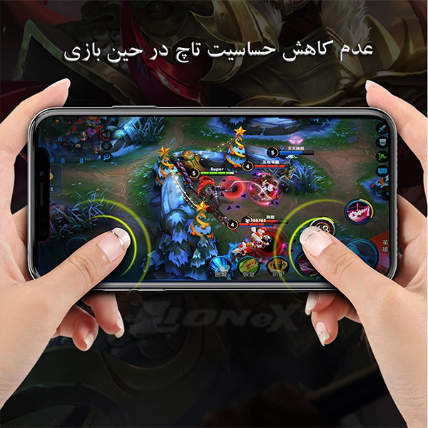 محافظ صفحه نمایش حریم شخصی لایونکس مدل PFLI مناسب برای گوشی موبایل اپل iPhone 13 Pro Max