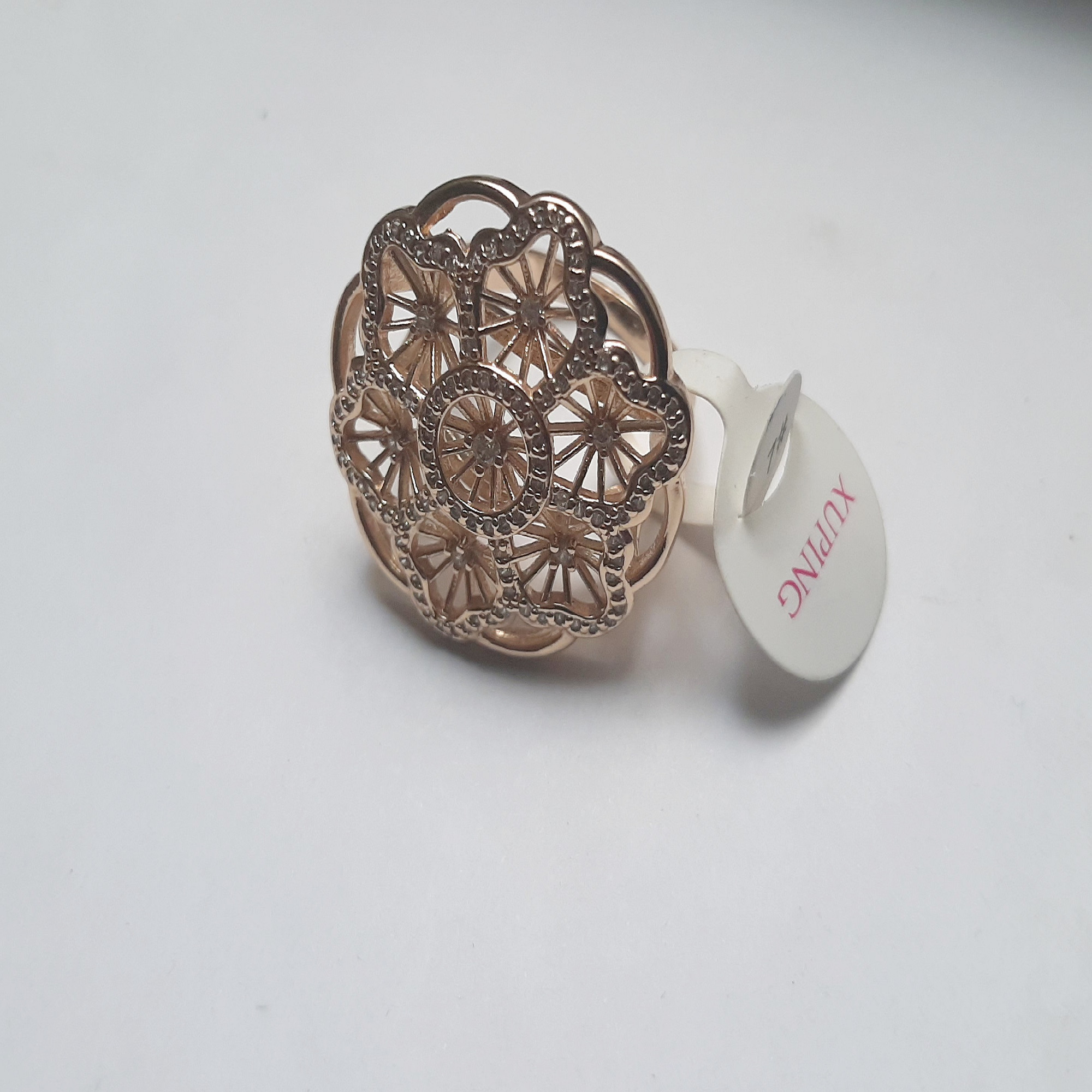 انگشتر دخترانه ژوپینگ مدل گل انگشتر دخترانه ژوپینگ مدل گل