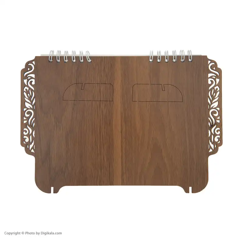 تقویم رومیزی سال 1402 طرح چوبی کد 001