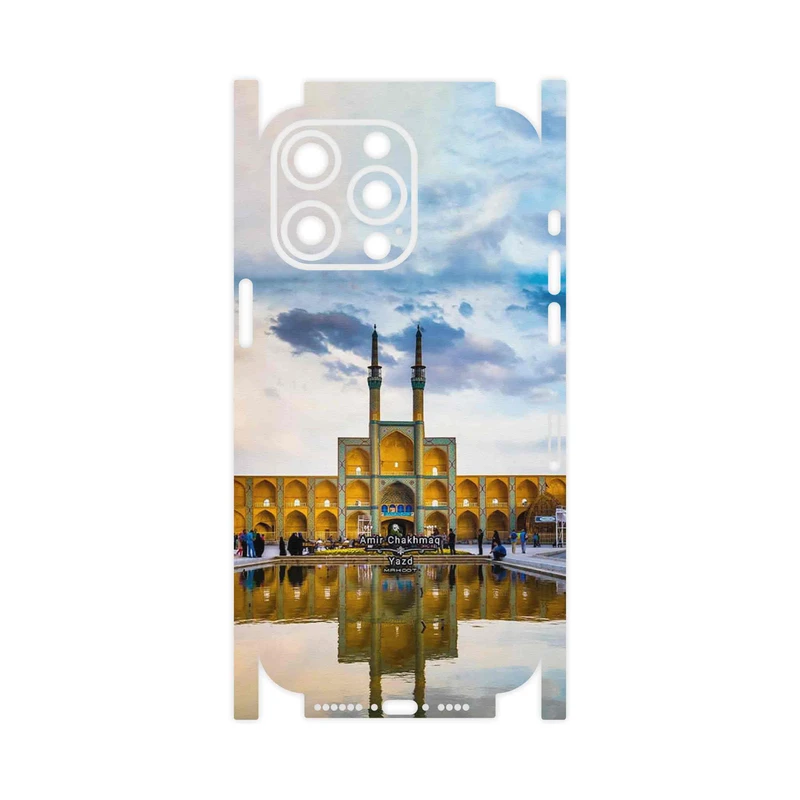 برچسب پوششی ماهوت مدل Amir Chakhmaq Square Yazd-FullSkin مناسب برای گوشی موبایل اپل iPhone 15 Pro Max