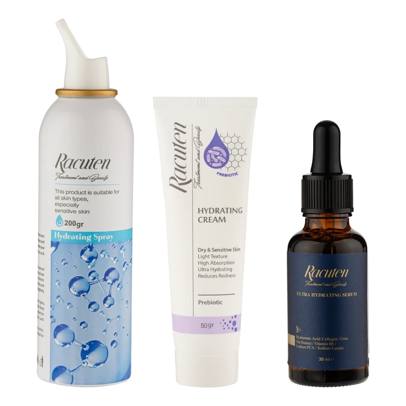 مجموعه مراقبت از پوست راکوتن مدل آبرسان مجموعه 3 عددی