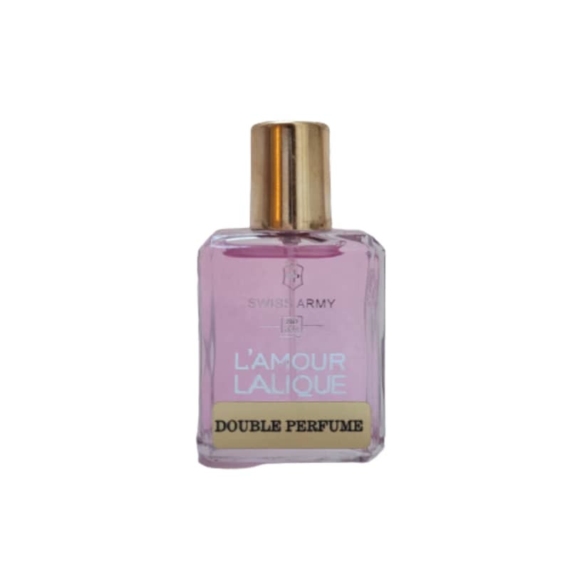 عطر جیبی زنانه سوئیس آرمی مدل LALIQUE L’ AMOUR حجم 30 میلی لیتر