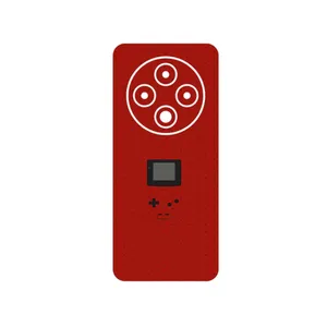 MAHOOT Minimal GameBoy Icon Cover Sticker for Xiaomi Redmi 14C