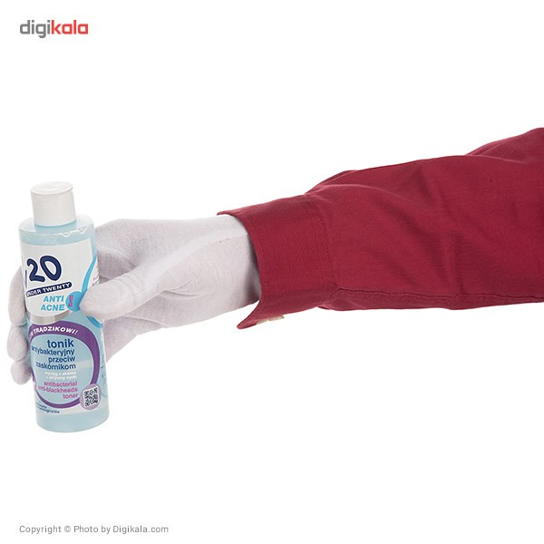تونر پاک کننده پوست آندر 20 سری Anti Acne مدل Sensitive Skin حجم 200 میلی لیتر