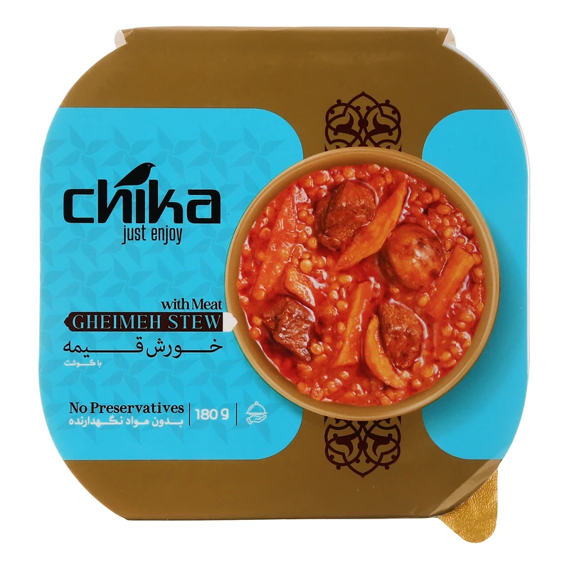 خورشت قیمه با گوشت چیکا - 180 گرم