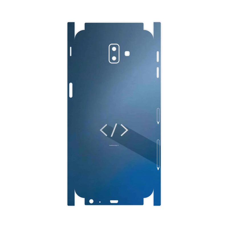 برچسب پوششی ماهوت مدل Minimal Coding icon-FullSkin مناسب برای گوشی موبایل سامسونگ Galaxy J6 Plus