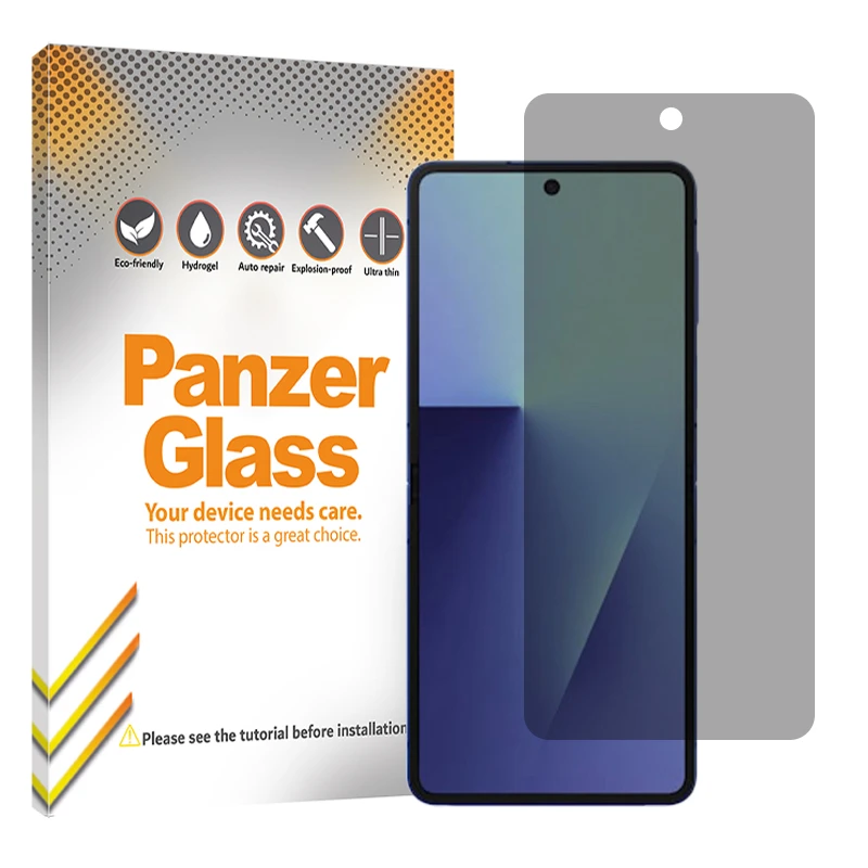 محافظ صفحه نمایش حریم شخصی پنزر گلس مدل Resistant مناسب برای گوشی موبایل سامسونگ Galaxy Z Flip7