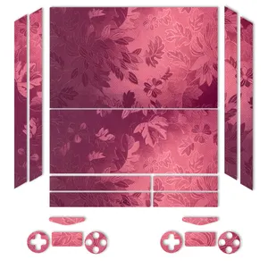 MAHOOT Red Wild-flower Texture Sticker for PS4