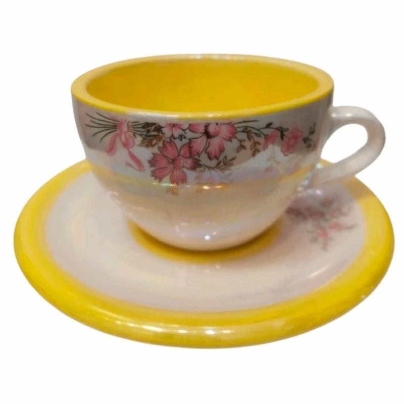 فنجان و نعلبکی سرامیکی کد ۲۵
