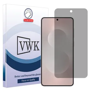 VWK Tough model privacy screen protector suitable for Samsung Galaxy S25 Edge mobile phone 