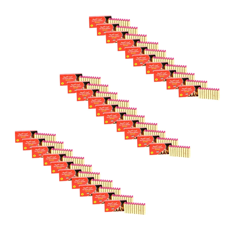 کبریت آتش زنه مدل D بسته 300 عددی