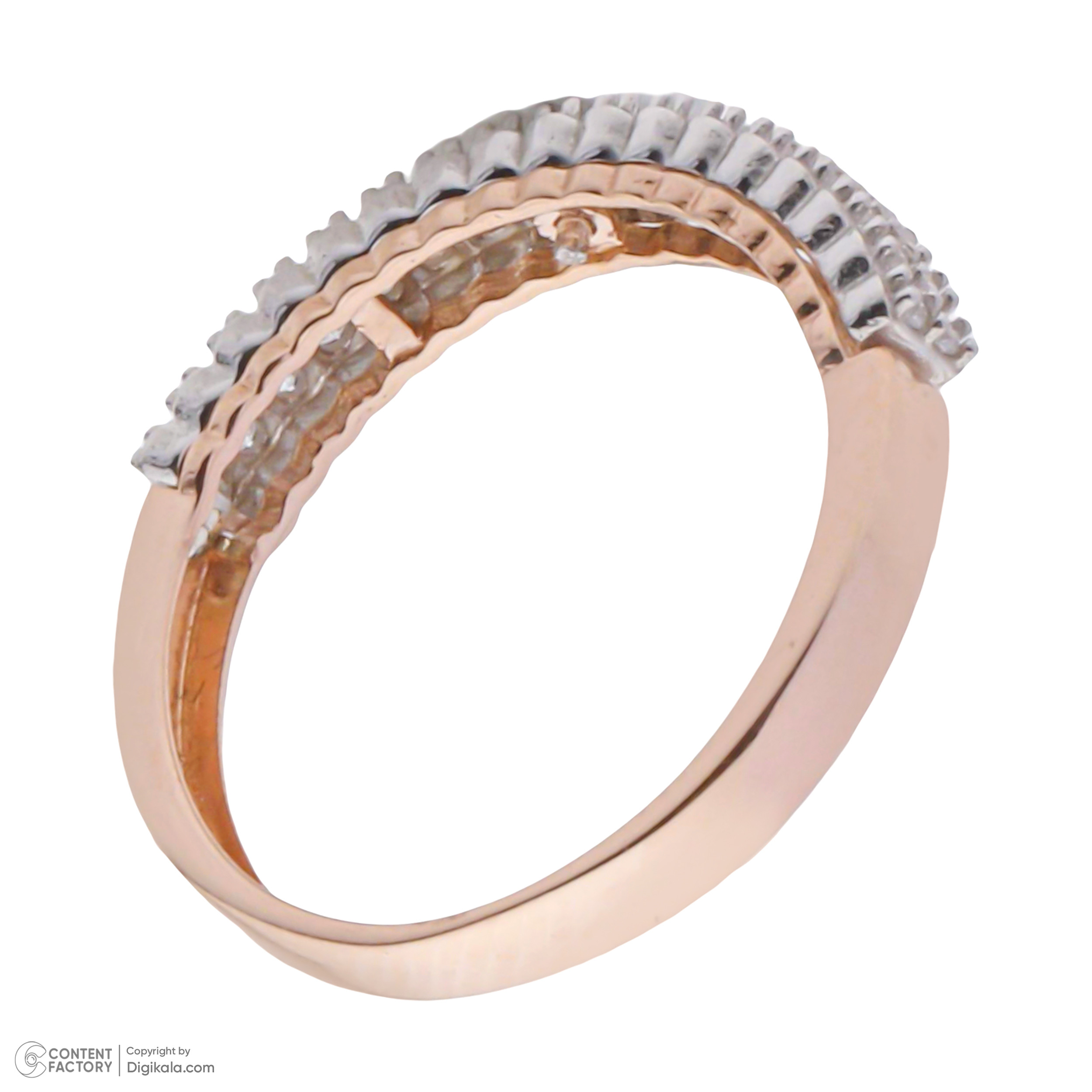 ست حلقه و پشت حلقه طلا 18 عیار زنانه مایا ماهک مدل MR1147 ست حلقه و پشت حلقه طلا 18 عیار زنانه مایا ماهک مدل MR1147