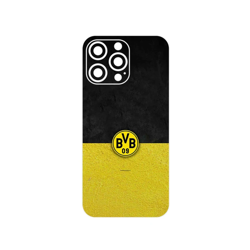 برچسب پوششی ماهوت مدل Borussia Dortmund FC مناسب برای گوشی موبایل اپل iPhone 14 Pro Max