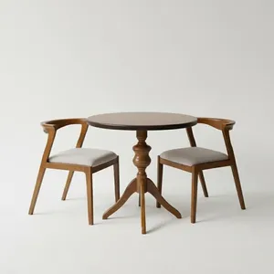 میز و صندلی ناهارخوری دو نفره مدل افرا