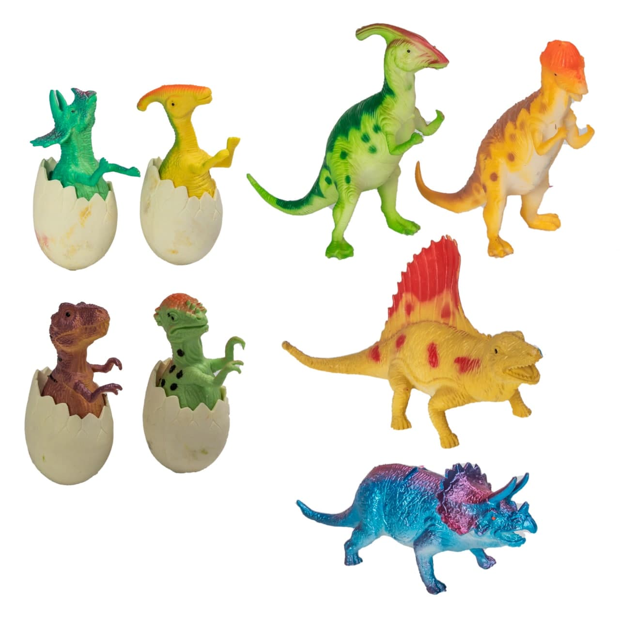 فیگور طرح دایناسور مدل Dino Playset مجموعه 8 عددی
