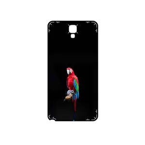 MAHOOT Parrot Cover Sticker for Samsung Galaxy Note 3 Neo