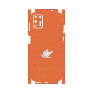 MAHOOT Minimalist origami bird-FullSkin Cover Sticker for Motorola Moto G9 Plus