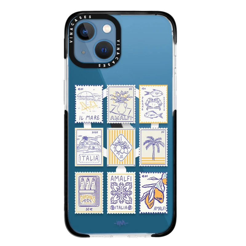 کاور ویناکیسز مدل  Italy stamps MagSafe مناسب برای گوشی موبایل اپل iphone 13/14 