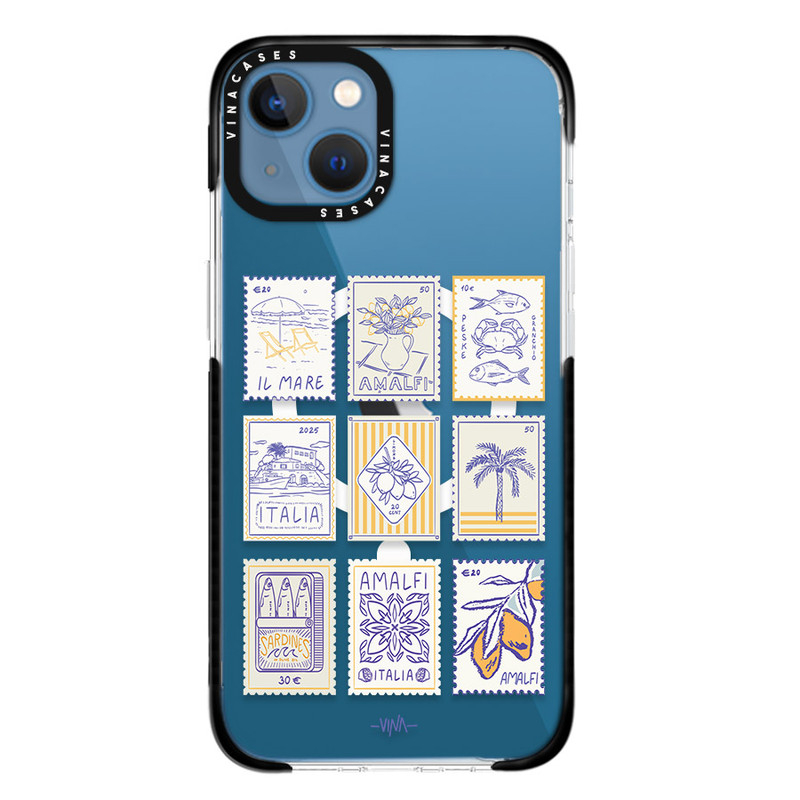 کاور ویناکیسز مدل  Italy stamps MagSafe مناسب برای گوشی موبایل اپل iphone 13/14 