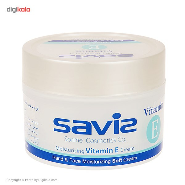 کرم مرطوب کننده ساویز مدل Vitamin E وزن 180 گرم کرم مرطوب کننده ساویز مدل Vitamin E وزن 180 گرم