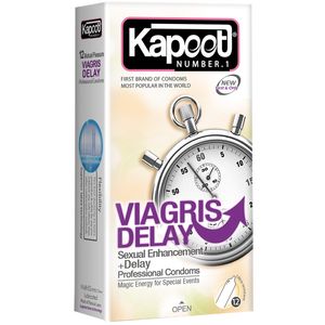 نقد و بررسی کاندوم کاپوت مدل Viagris Delay بسته 12 عددی توسط خریداران