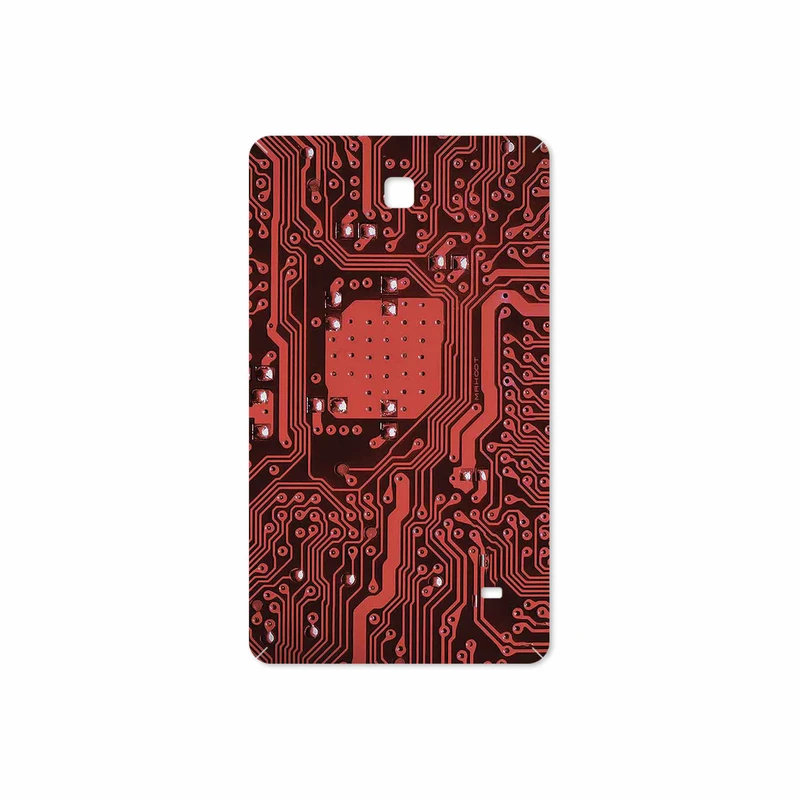 برچسب پوششی ماهوت مدل Red Printed Circuit Board مناسب برای تبلت سامسونگ Galaxy Tab 4 7.0 2014 T230