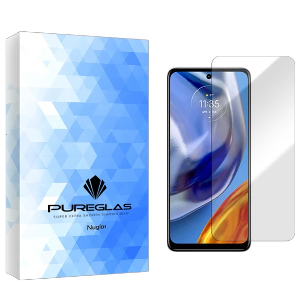 محافظ صفحه نمایش پیور گلس مدل NuGlas مناسب برای گوشی موبایل موتورولا E32s