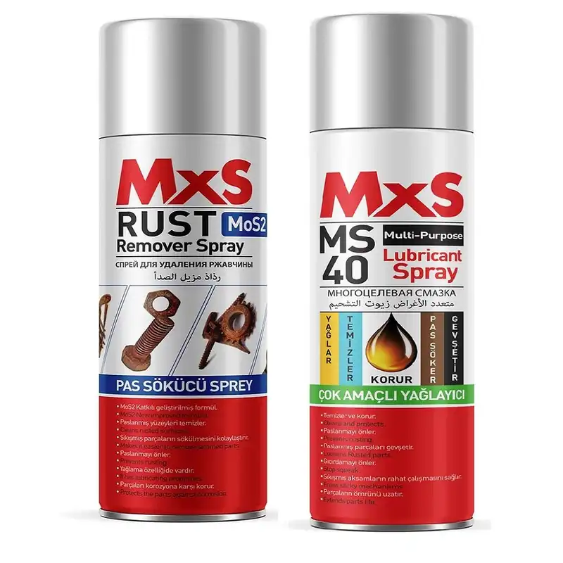 اسپری زنگ بر ام ایکس اس مدل 70050 حجم 400 میلی لیتر