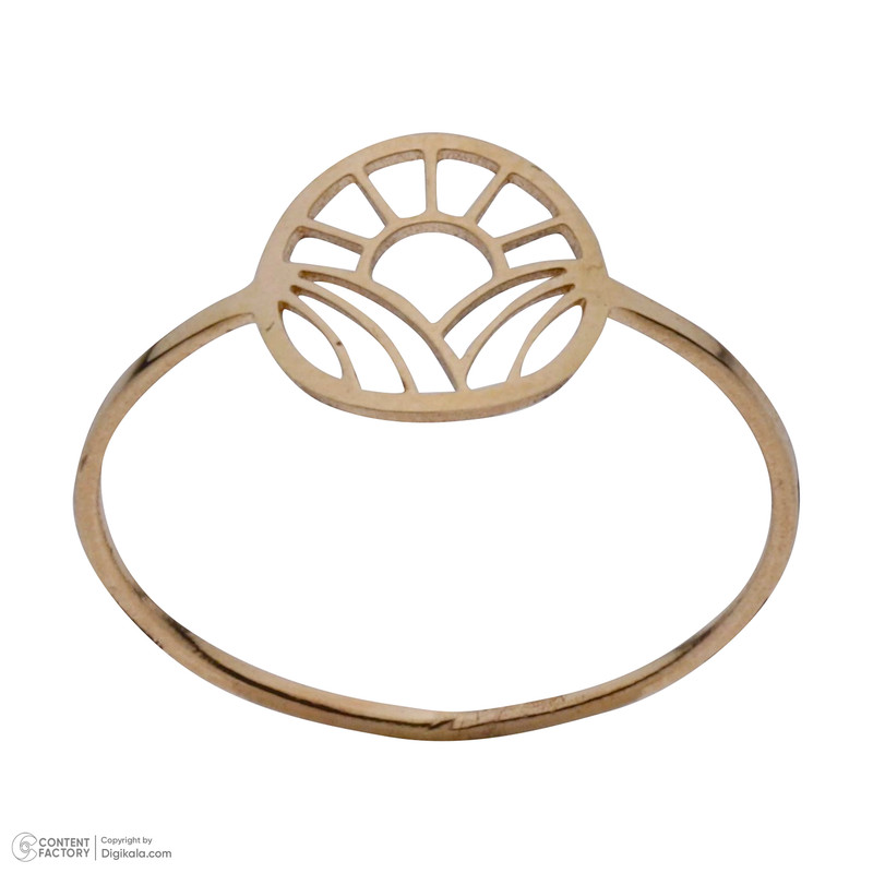 انگشتر طلا 18 عیار زنانه مایا ماهک مدل MR1134 طرح طلوع خورشید