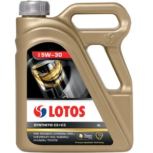 روغن موتور خودرو لوتوس مدل Synthetic C2+C3 حجم 4 لیتر