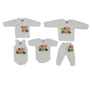 ست 5 تکه لباس نوزادی مدل سه خرس