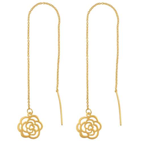 گوشواره طلا 18 عیار زنانه ماهک مدل ME0560