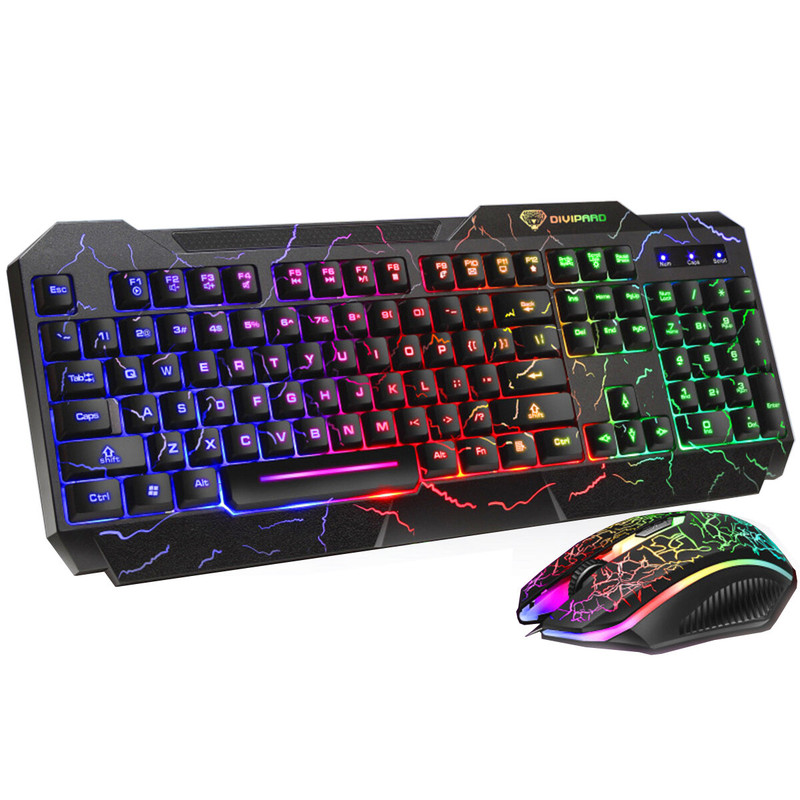 کیبورد و ماوس مخصوص بازی دیوی پارد مدل ‎ GMK-60